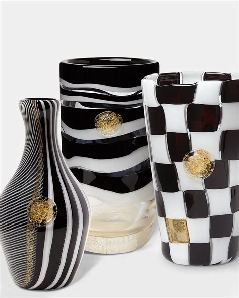 Versace Gessato Venini Vase 